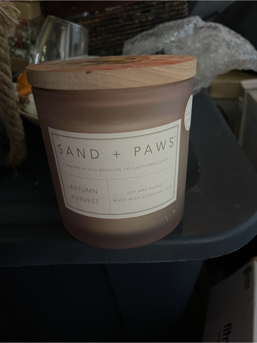 Autumn Harvest Candle - Blush Pink